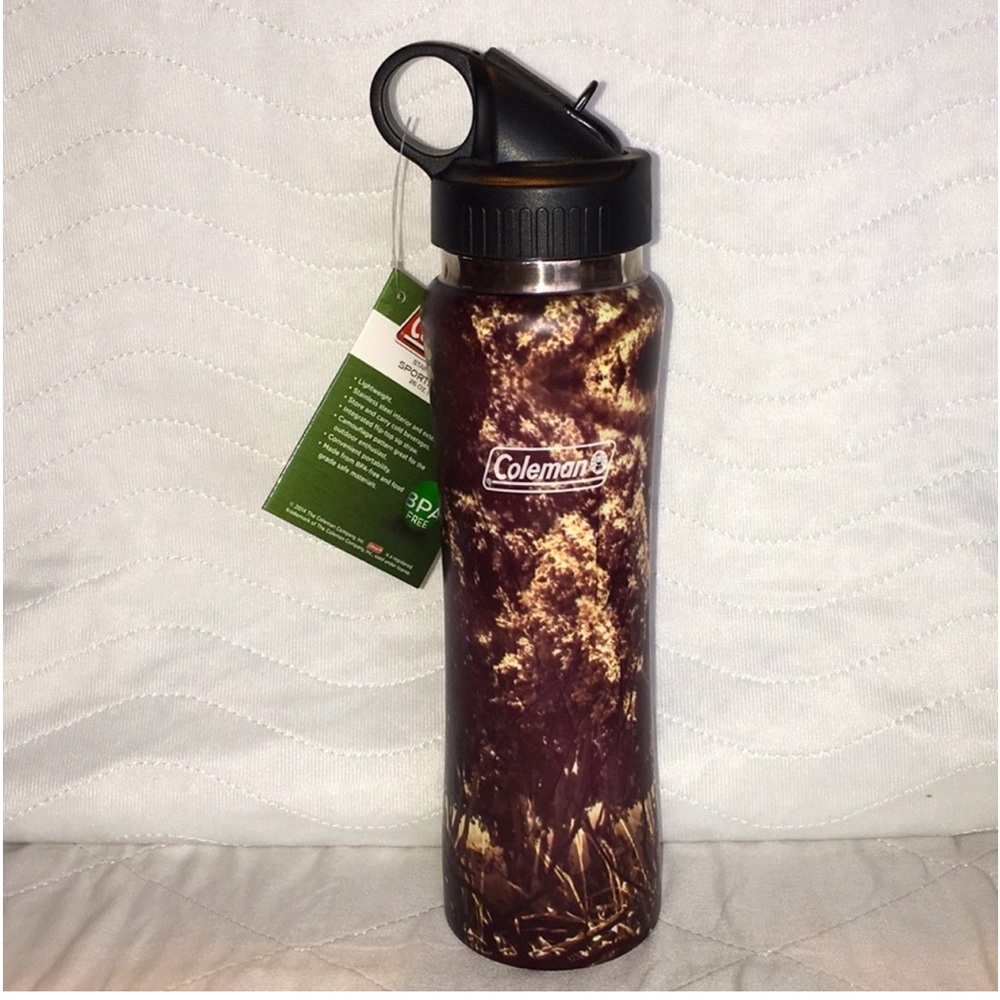 Coleman 26oz Stainless Steel Sports Bottle NWT
